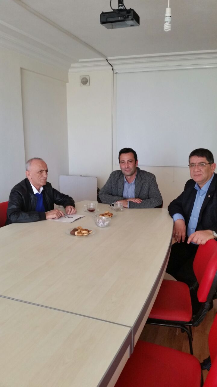 Şehir Plancıları Odası Başkanı Haşim DİKENCİK Ziyareti.